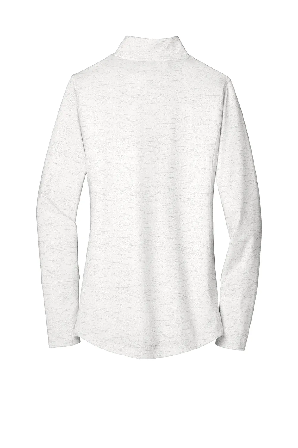 Sport-Tek Womens Sport-Wick Moisture Wicking 1/4 Zip Sweatshirt - White - Closeout Clothing Sport-Tek