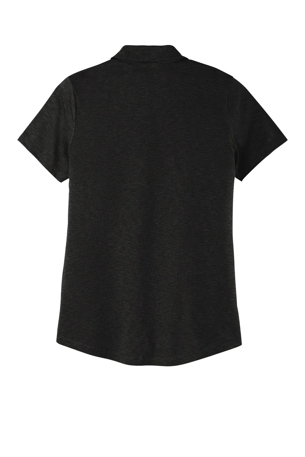 Sport-Tek Womens Strive Moisture Wicking Short Sleeve Polo Shirt - Black Clothing Sport-Tek