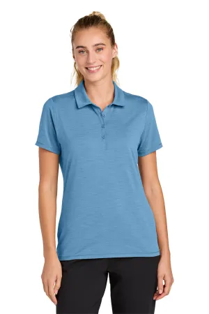 Sport-Tek Womens Versa Moisture Wicking Short Sleeve Polo Shirt - Carolina Blue Clothing Sport-Tek