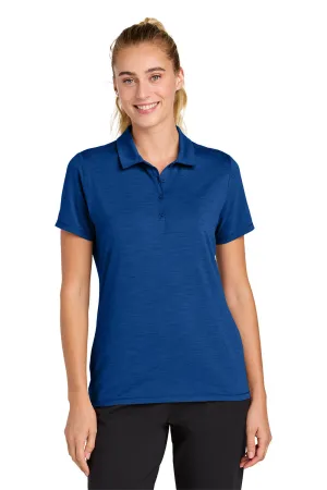 Sport-Tek Womens Versa Moisture Wicking Short Sleeve Polo Shirt - True Royal Blue Clothing Sport-Tek