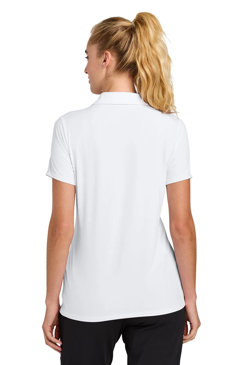Sport-Tek Womens Versa Moisture Wicking Short Sleeve Polo Shirt - White Clothing Sport-Tek