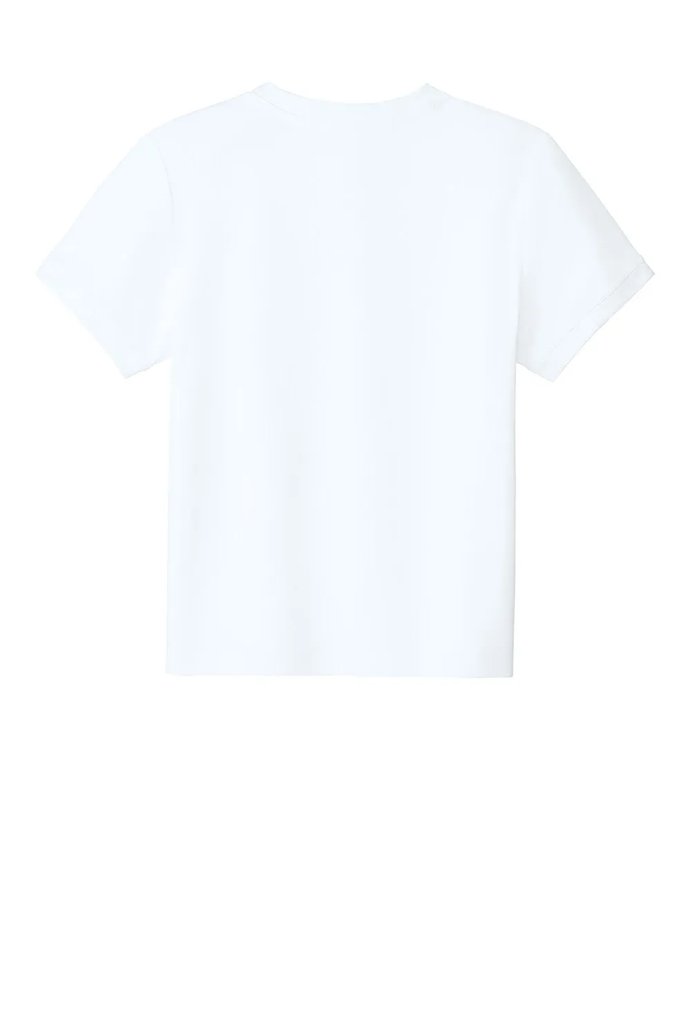 Sport-Tek Youth Club Moisture Wicking Short Sleeve Crewneck T-Shirt - White/White Clothing Sport-Tek