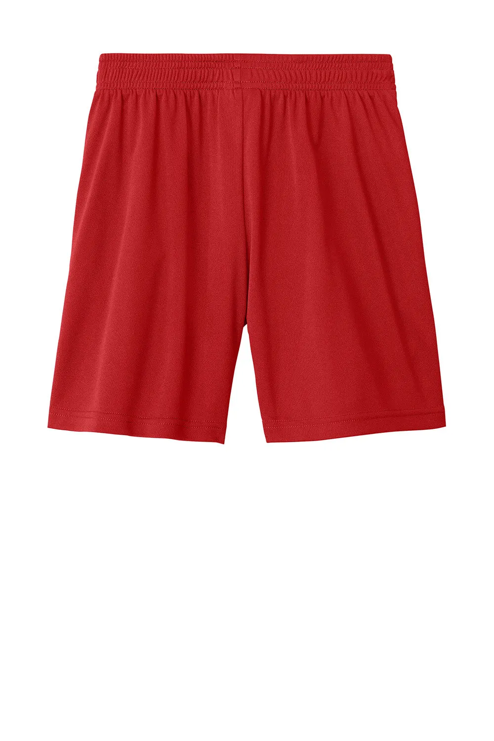 Sport-Tek Youth Moisture Wicking Competitor United Athletic Shorts - Deep Red/White Clothing Sport-Tek