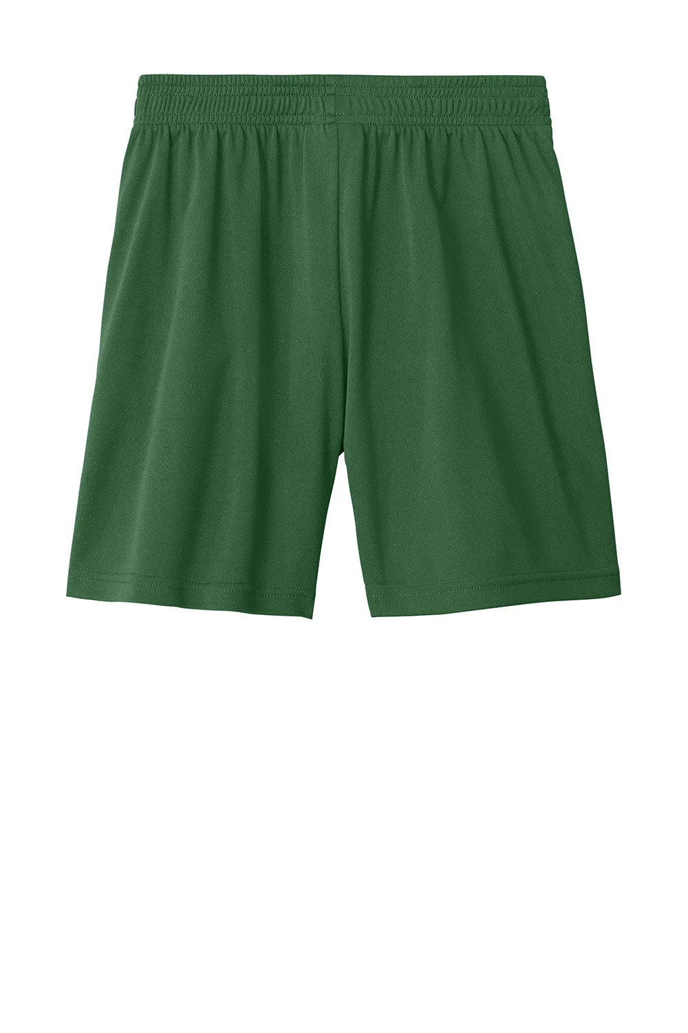 Sport-Tek Youth Moisture Wicking Competitor United Athletic Shorts - Forest Green/White Clothing Sport-Tek