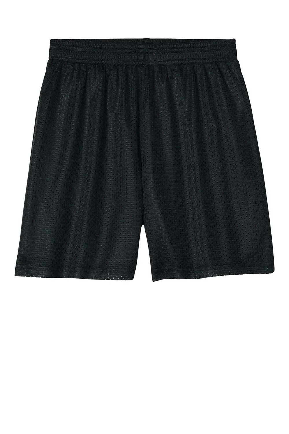 Sport-Tek Youth Moisture Wicking Mesh Athletic Shorts - Black Clothing Sport-Tek