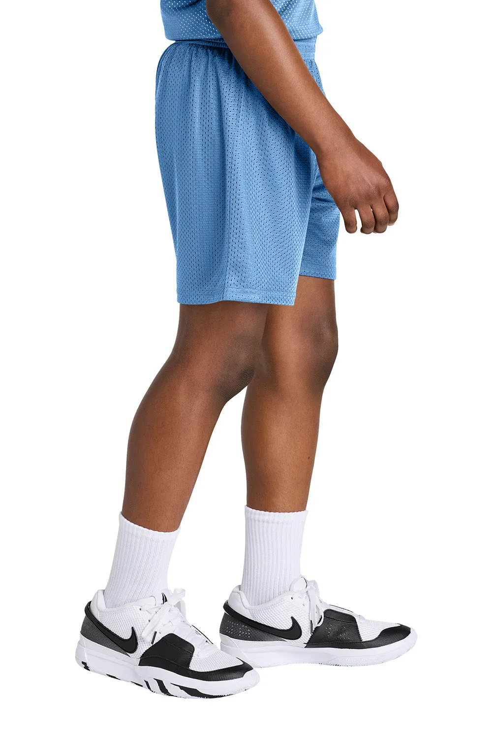 Sport-Tek Youth Moisture Wicking Mesh Athletic Shorts - Carolina Blue Clothing Sport-Tek