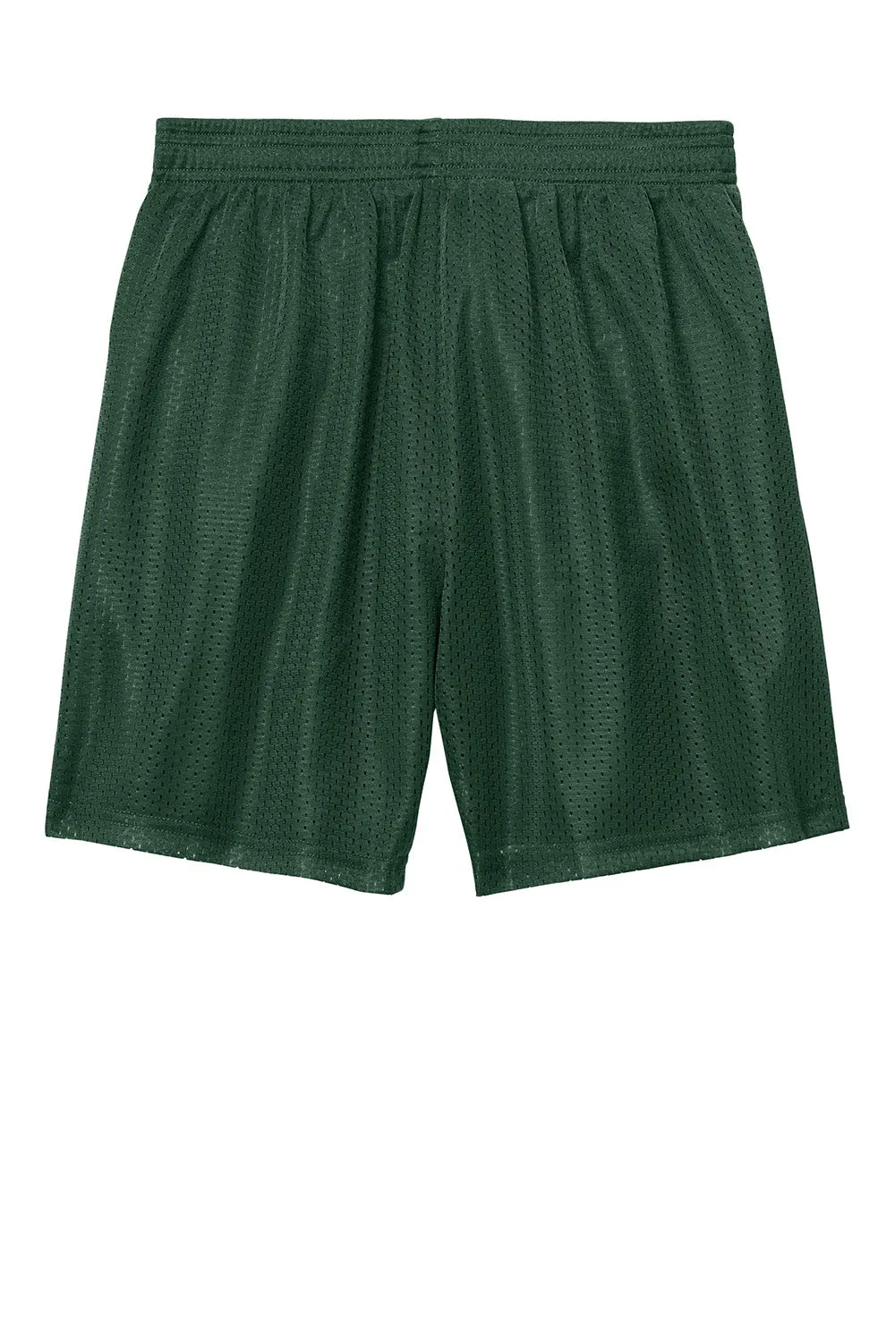 Sport-Tek Youth Moisture Wicking Mesh Athletic Shorts - Forest Green Clothing Sport-Tek