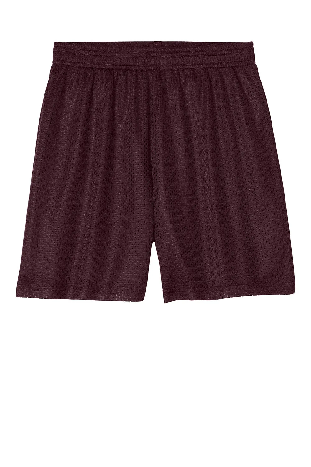 Sport-Tek Youth Moisture Wicking Mesh Athletic Shorts - Maroon Clothing Sport-Tek