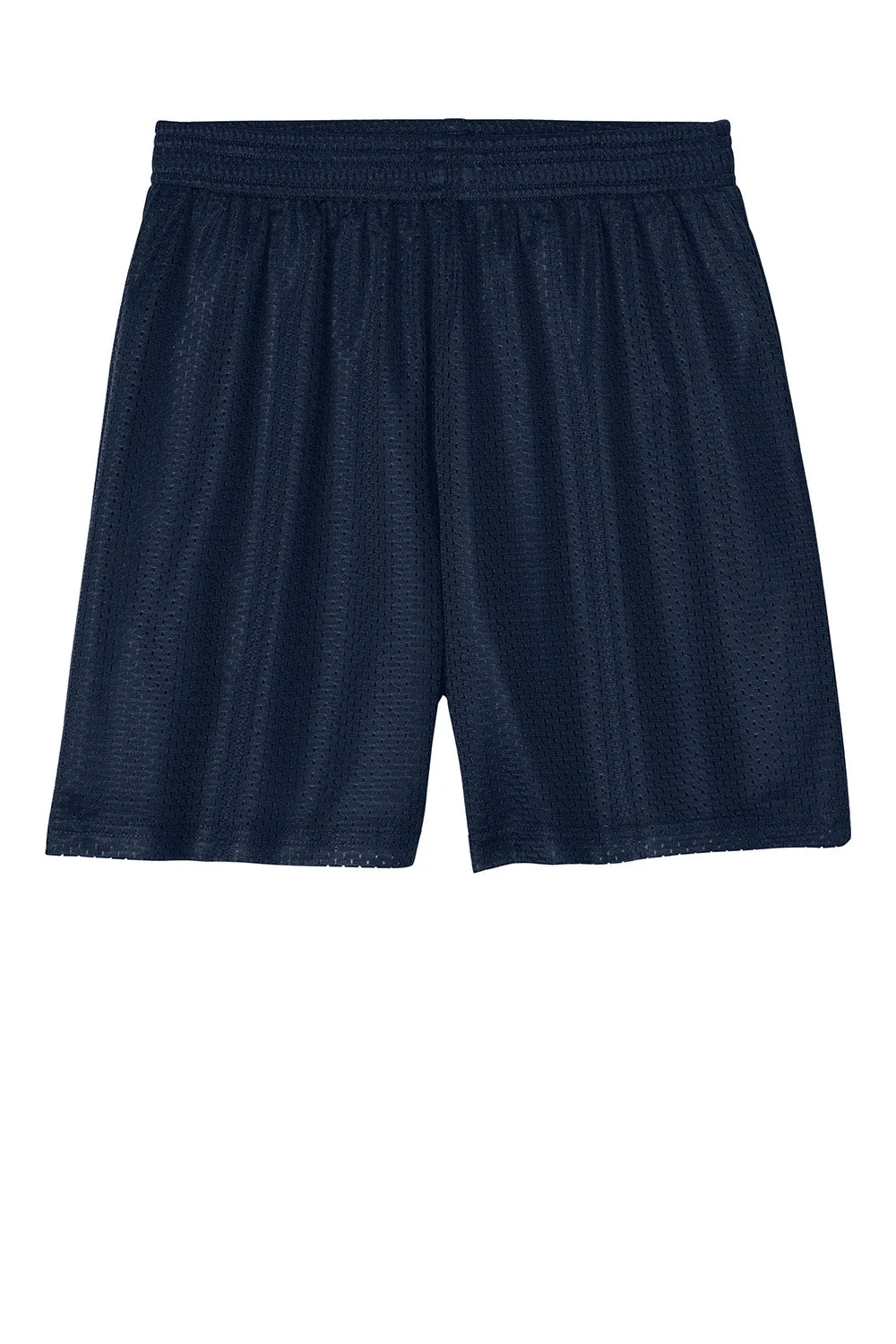 Sport-Tek Youth Moisture Wicking Mesh Athletic Shorts - True Navy Blue Clothing Sport-Tek