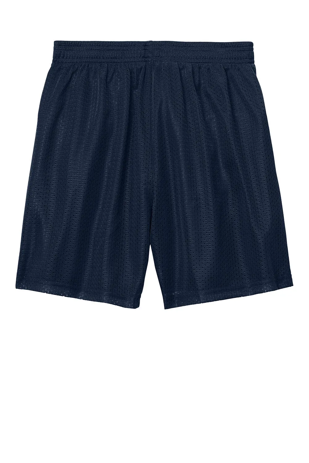 Sport-Tek Youth Moisture Wicking Mesh Athletic Shorts - True Navy Blue Clothing Sport-Tek
