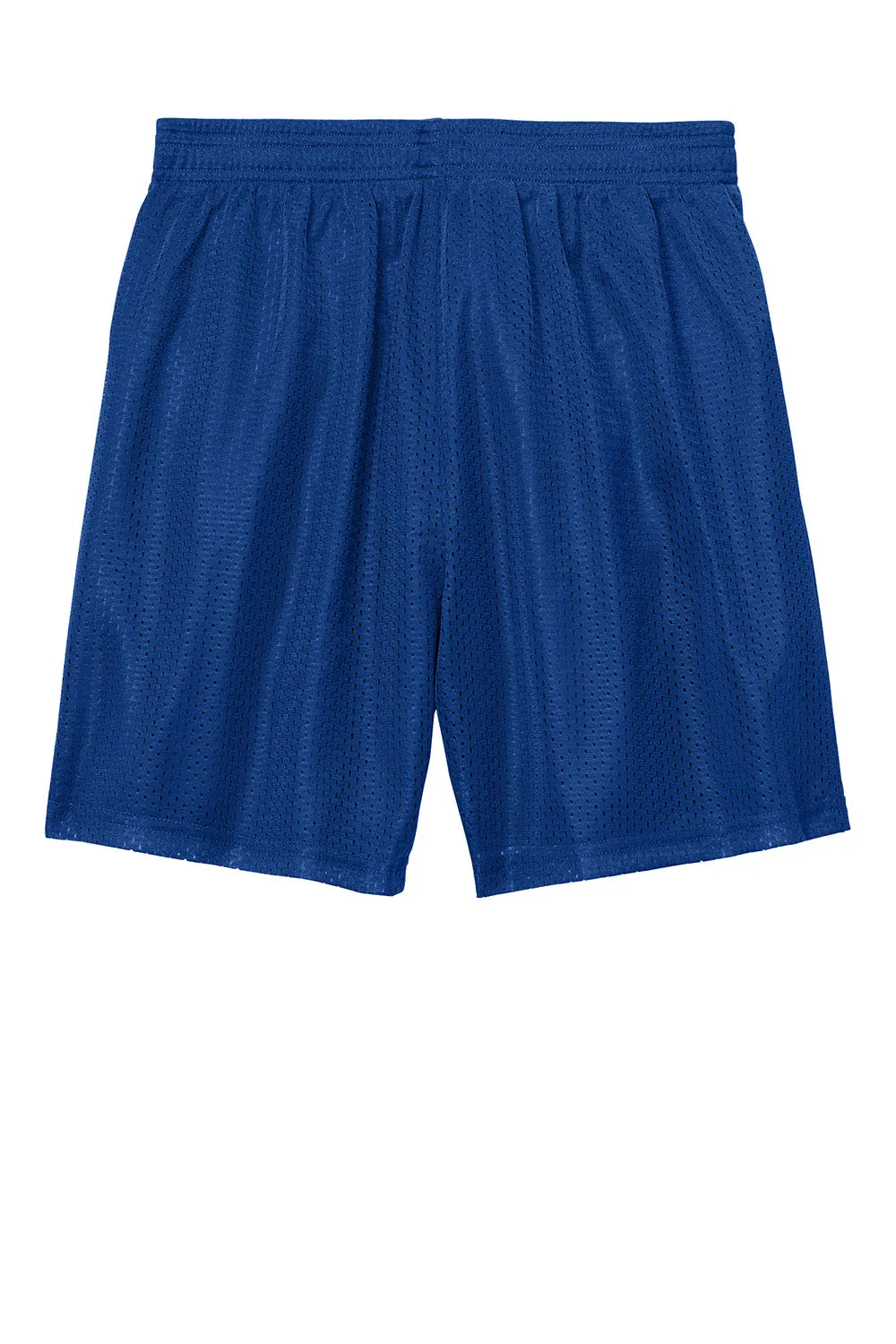 Sport-Tek Youth Moisture Wicking Mesh Athletic Shorts - True Royal Blue Clothing Sport-Tek