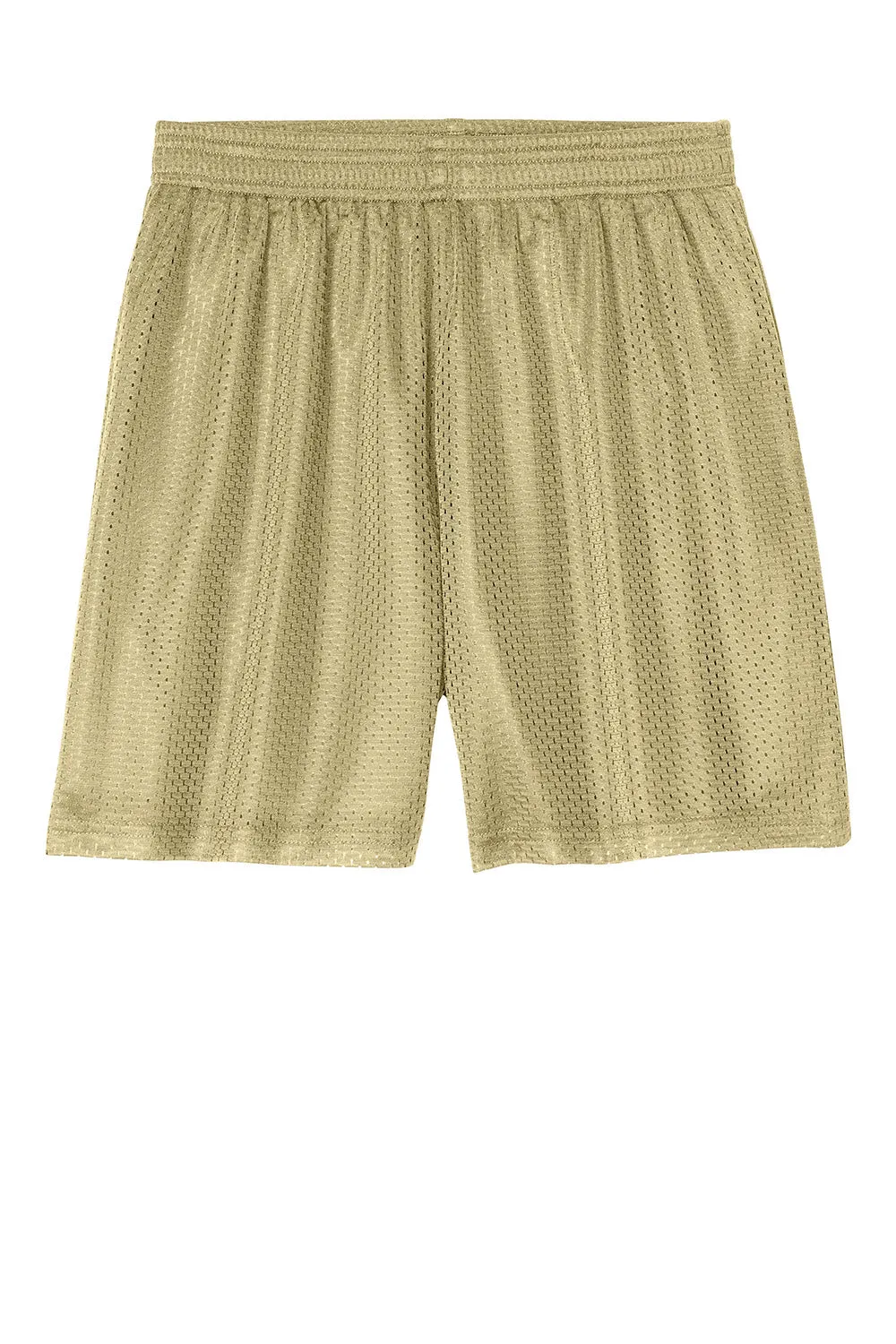 Sport-Tek Youth Moisture Wicking Mesh Athletic Shorts - Vegas Gold Clothing Sport-Tek