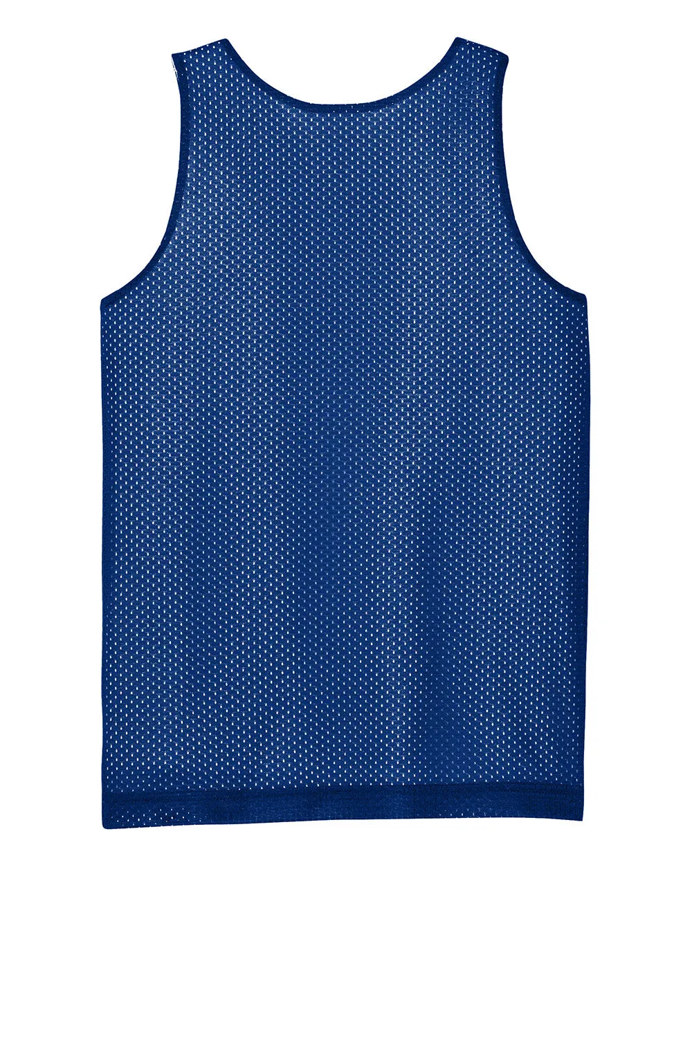 Sport-Tek Youth Moisture Wicking Reversible Mesh Tank Top - True Royal Blue/White Clothing Sport-Tek