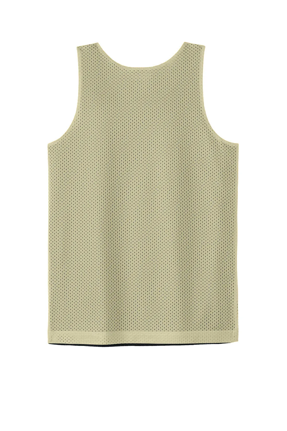 Sport-Tek Youth Moisture Wicking Reversible Mesh Tank Top - Vegas Gold/Black Clothing Sport-Tek