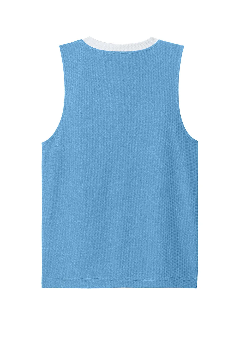 Sport-Tek Youth Rival Basketball Moisture Wicking Reversible Jersey Tank Top - Carolina Blue/White Clothing Sport-Tek