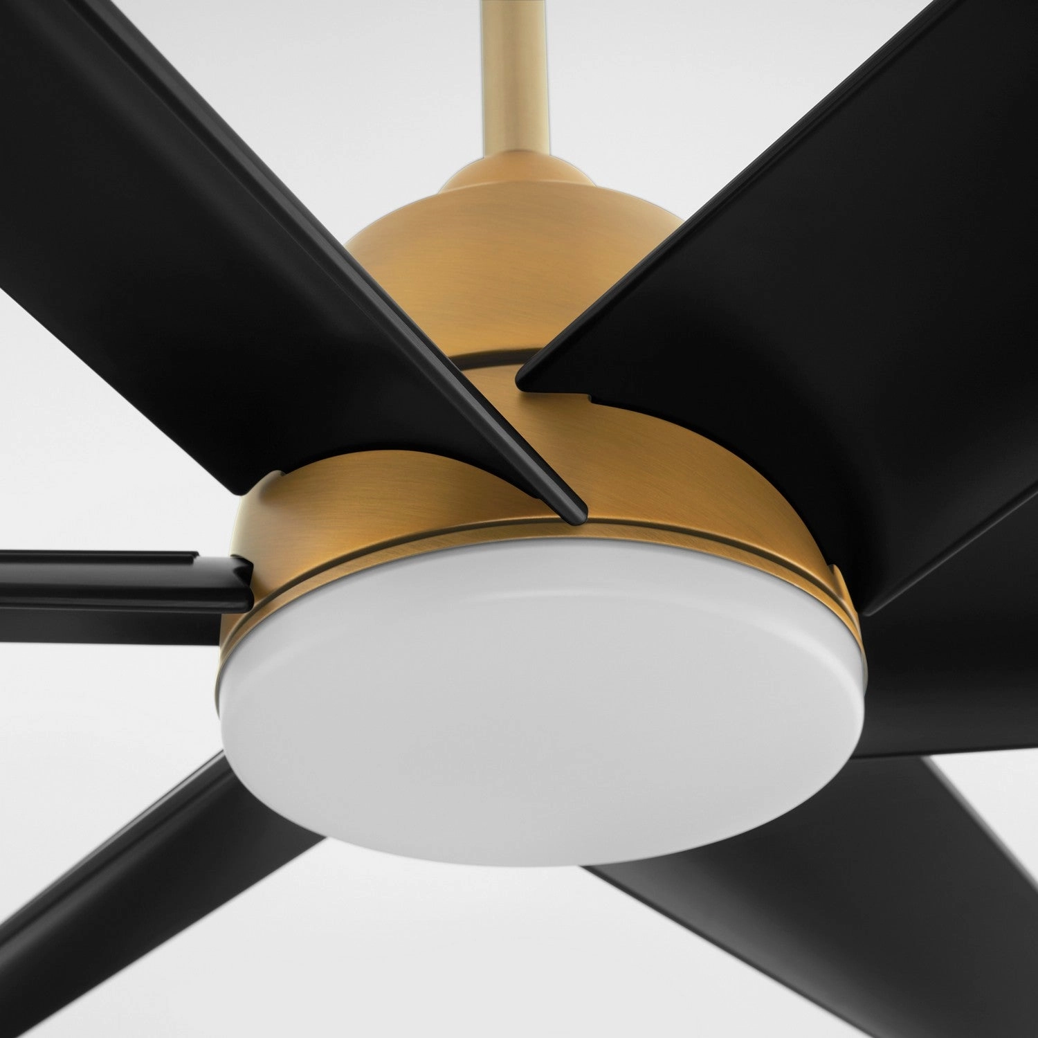 Spree 84"Patio Fan Brushed Brass