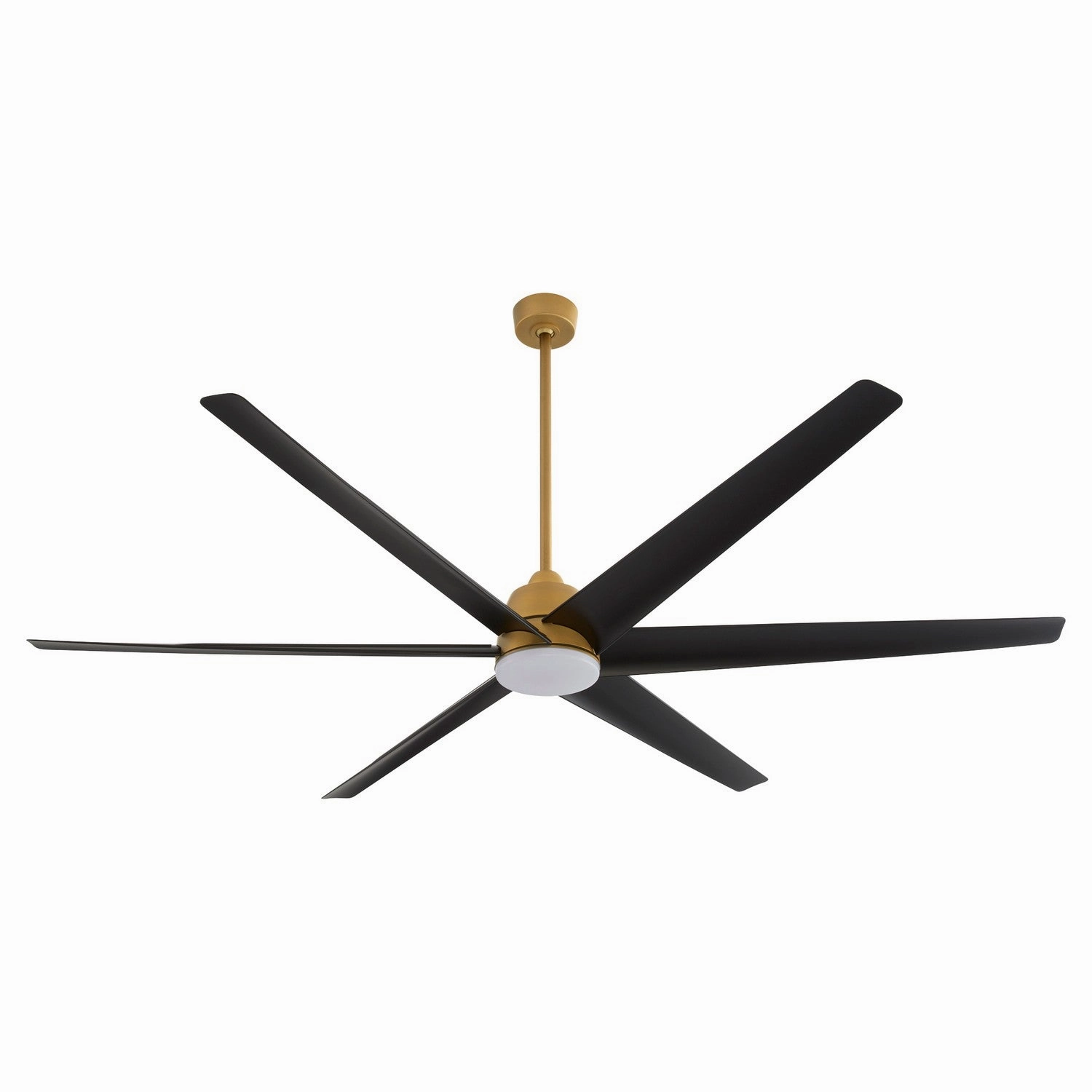 Spree 84"Patio Fan Brushed Brass
