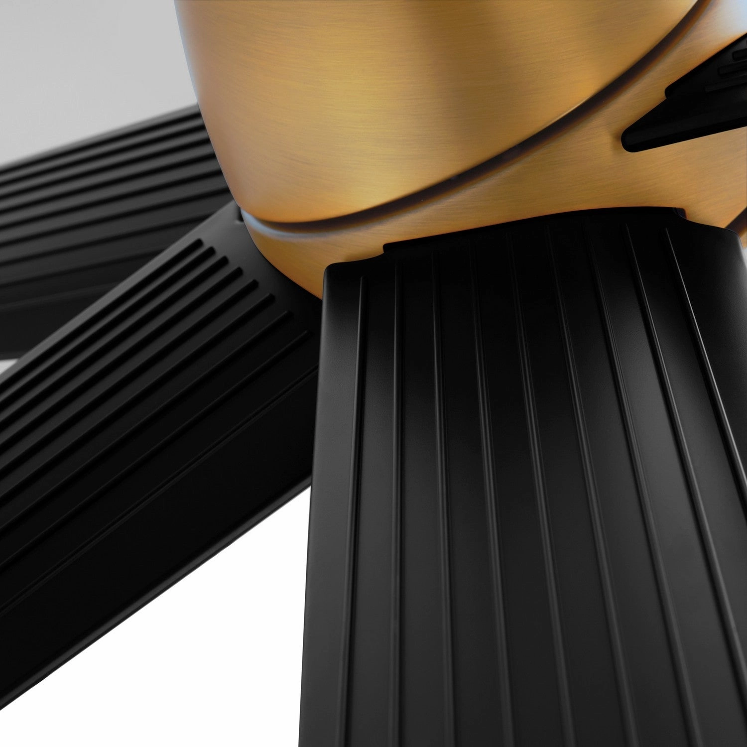 Spree 84"Patio Fan Brushed Brass