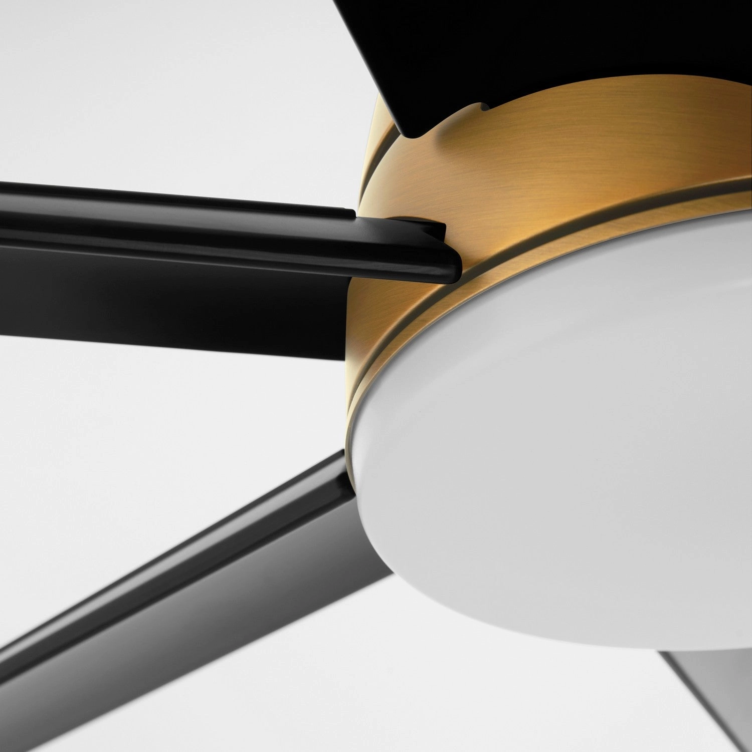 Spree 84"Patio Fan Brushed Brass