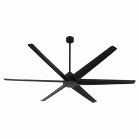 Spree 84"Patio Fan Matte Black indoor electric fans with remote control