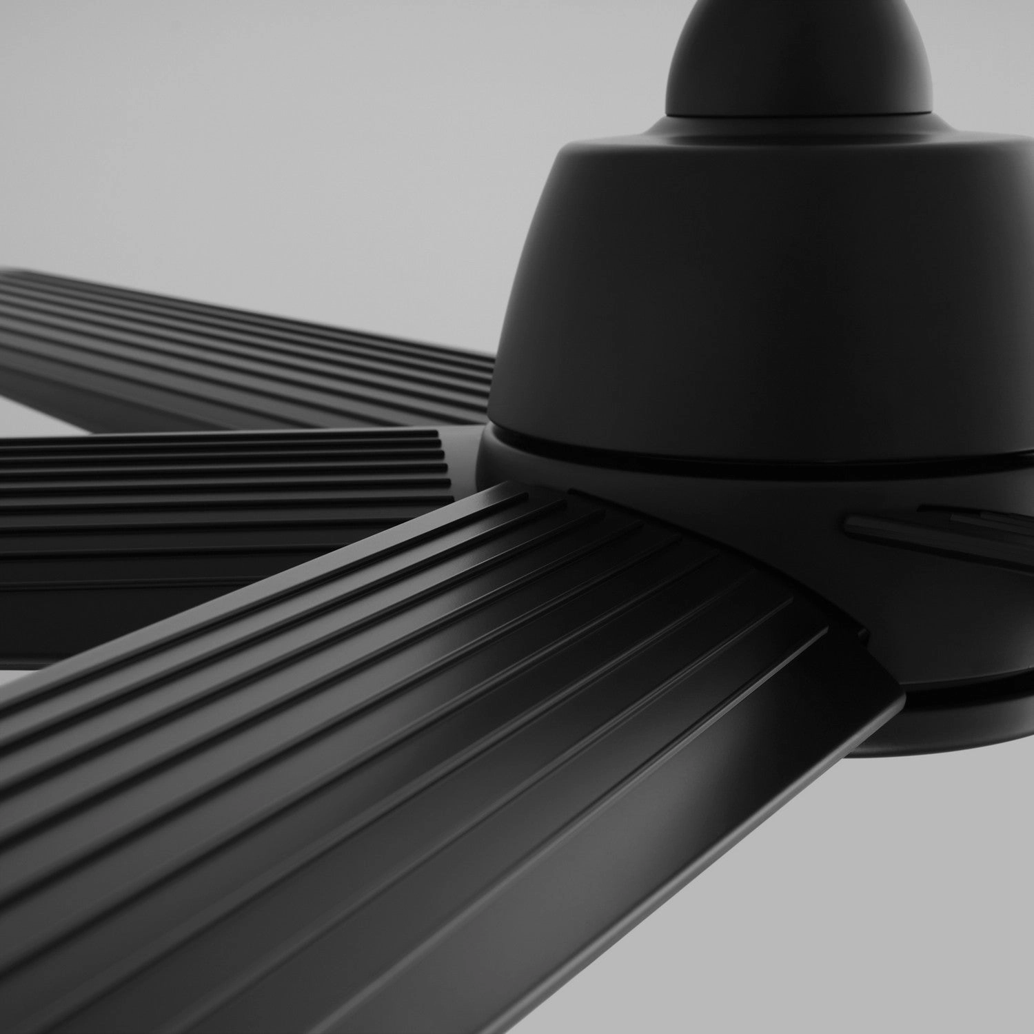Spree 84"Patio Fan Matte Black