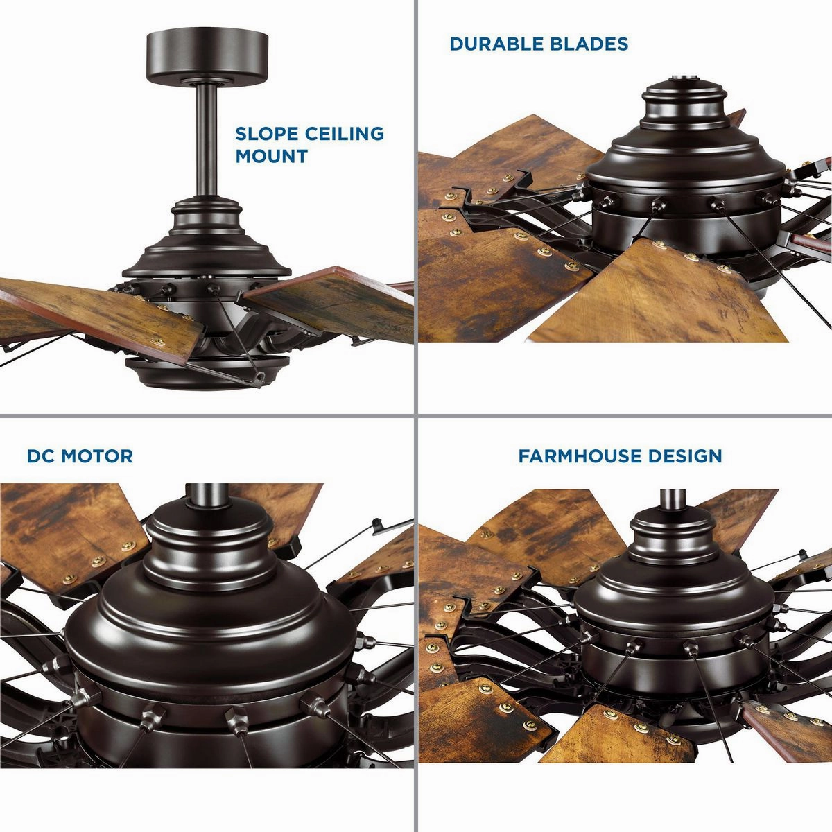 Springer 52"Ceiling Fan Architectural Bronze