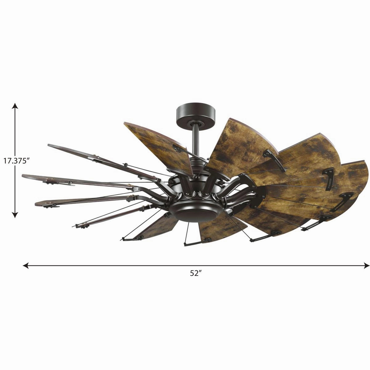 Springer 52"Ceiling Fan Architectural Bronze