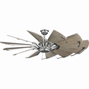 Springer 60" Ceiling Fan Antique Nickel cool breeze fans for quiet operation
