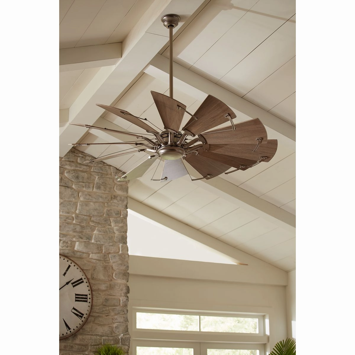 Springer 60" Ceiling Fan Antique Nickel