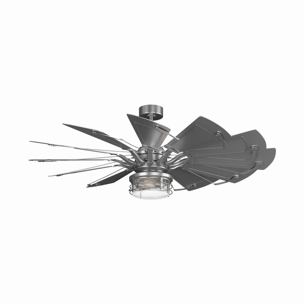 Springer Ii Two Light Fan Light Kit Antique Nickel