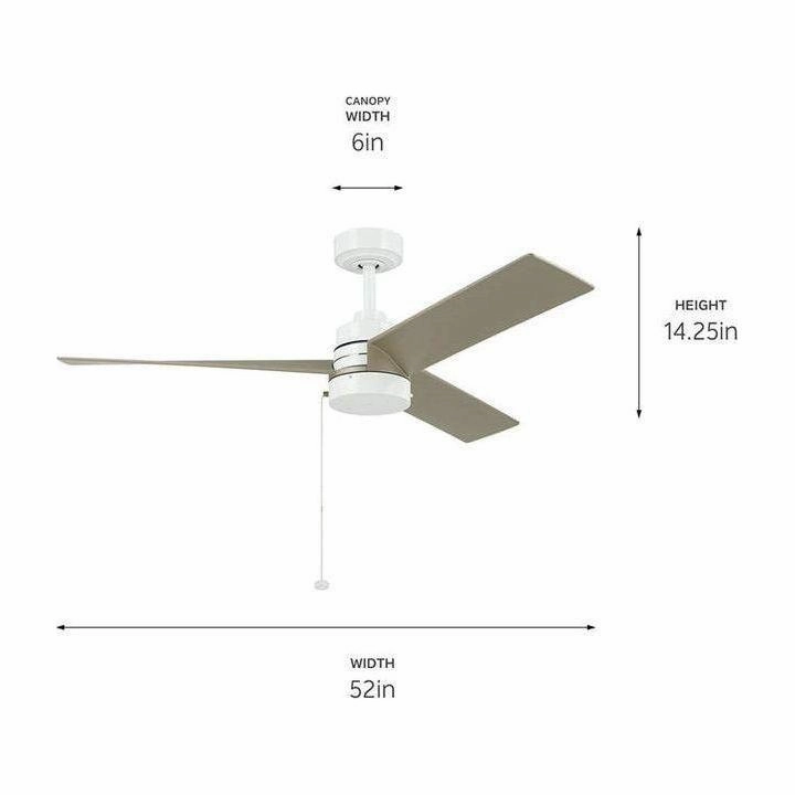 Spyn Lite 52" Ceiling Fan
