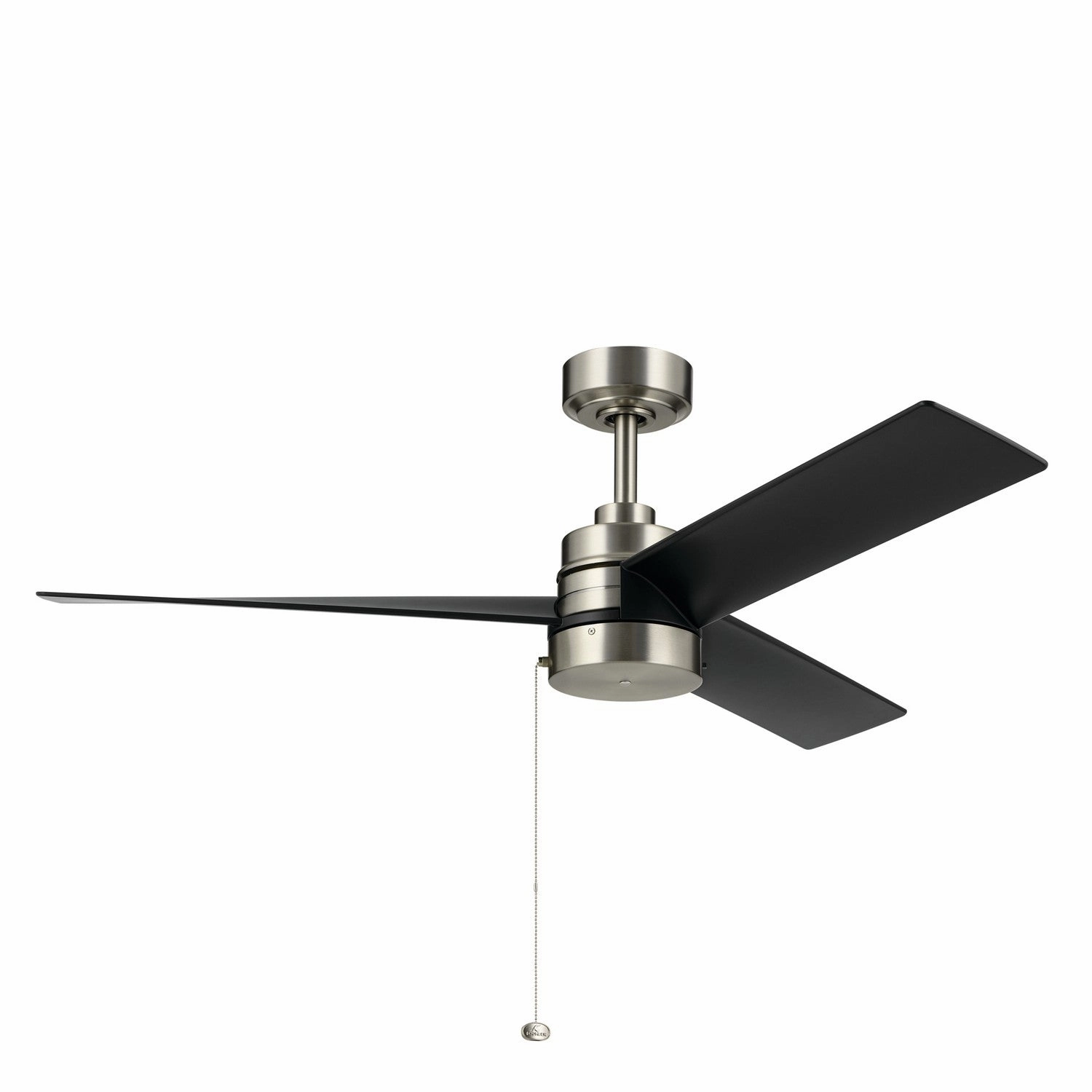 Spyn Lite 52"Ceiling Fan Brushed Nickel modern electric fans for minimalist decor