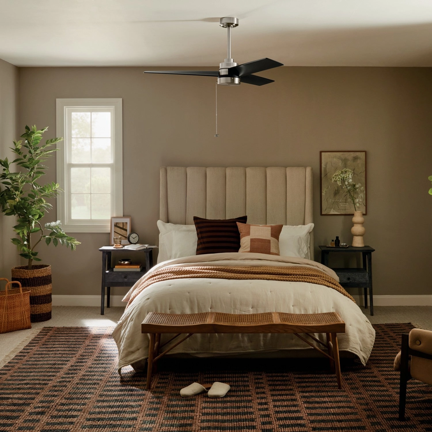 Spyn Lite 52"Ceiling Fan Brushed Nickel