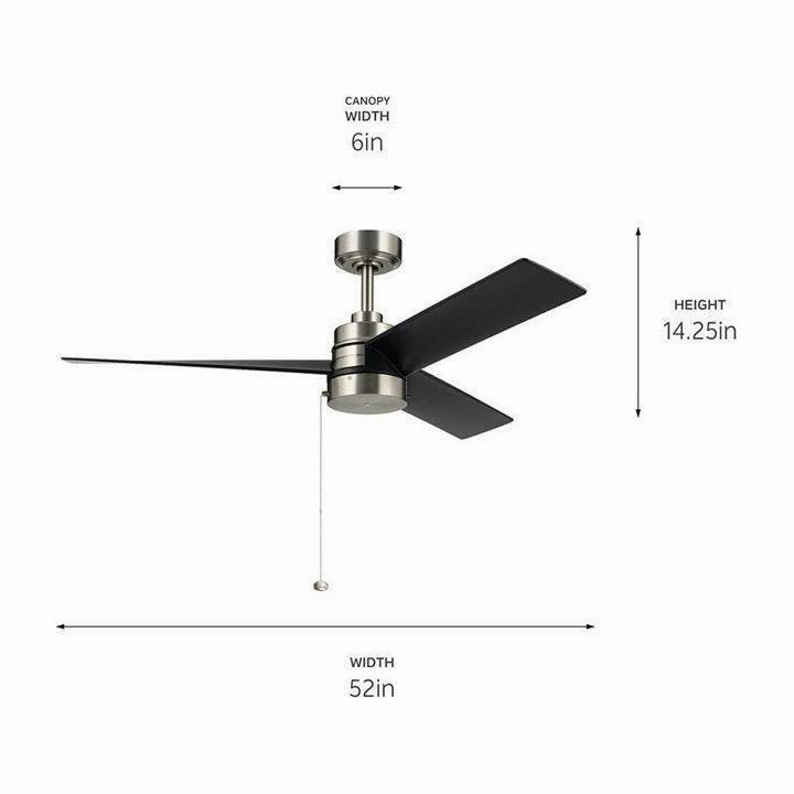 Spyn Lite 52" Ceiling Fan