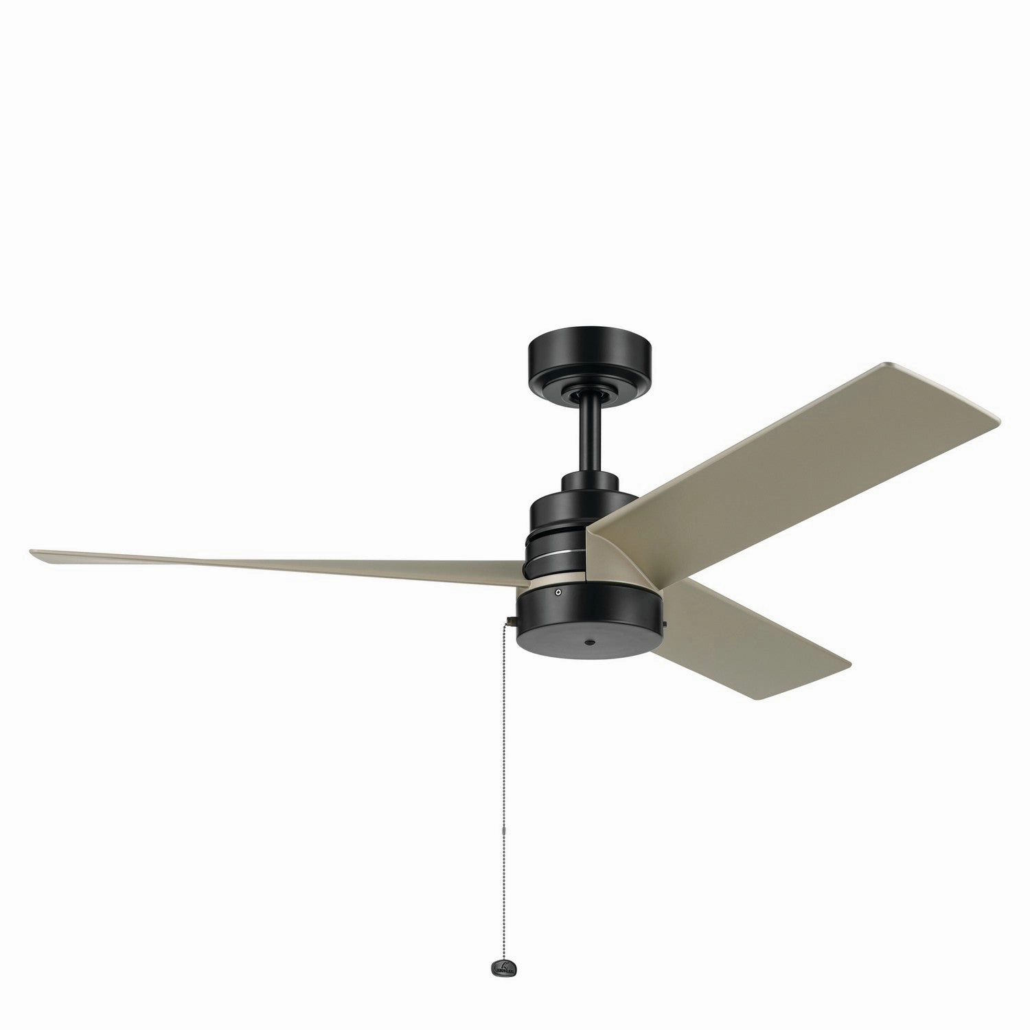 Spyn Lite 52"Ceiling Fan Satin Black stylish medium fans for contemporary homes