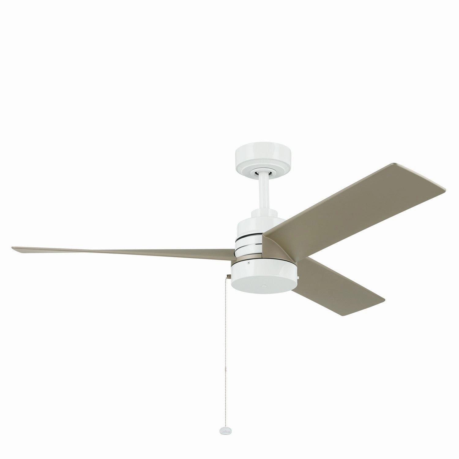 Spyn Lite 52"Ceiling Fan White oscillating electric fans for full room circulation
