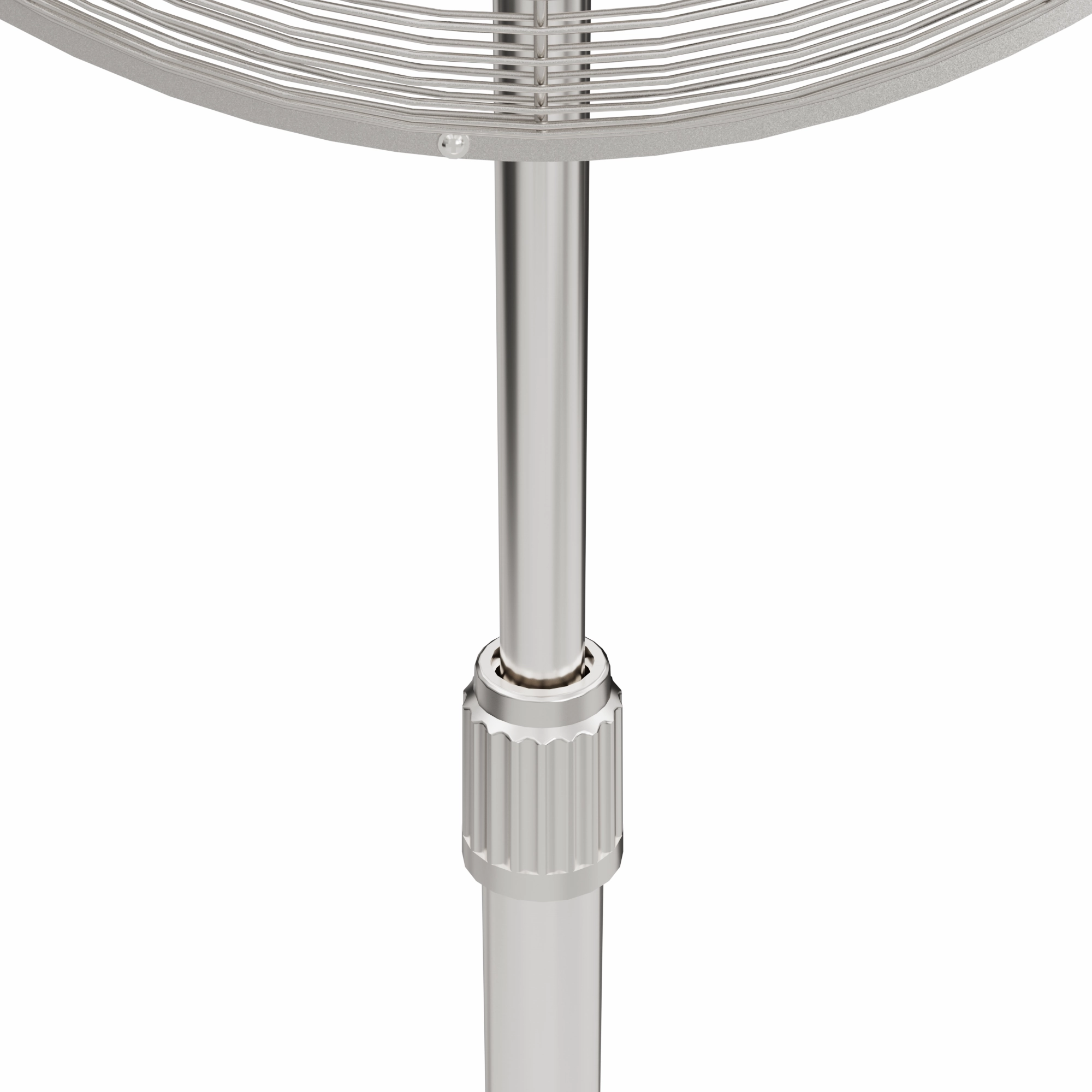 Stand Fan Brushed Nickel