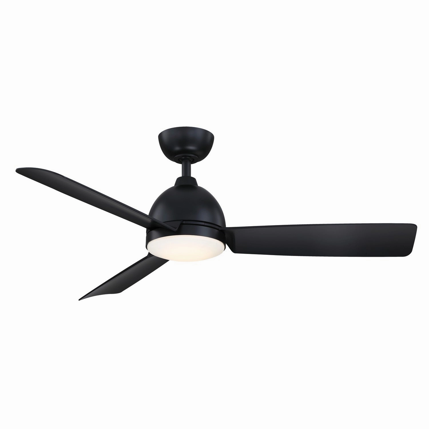 Starboard L 52"Ceiling Fan Black outdoor exterior fans for patio cooling