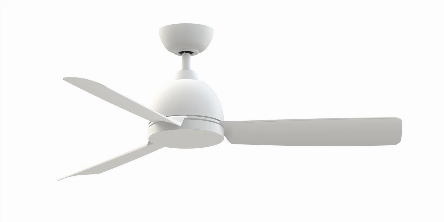 Starboard NL 52"Ceiling Fan Matte White outdoor exterior fans for patio cooling