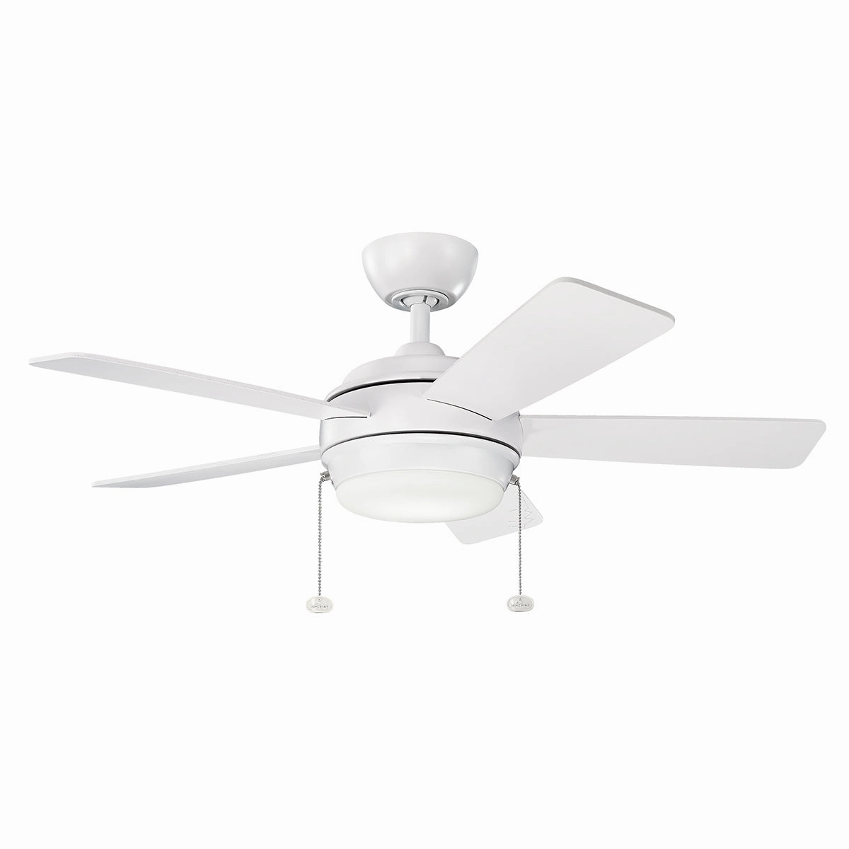 Starkk 42"Ceiling Fan Matte White best electric fans for daily use