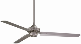 Steal 54" Ceiling Fan Brushed Nickel compact medium fans for desks and counters