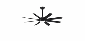 Stellar Custom Motor Black weatherproof fans for outdoor environments