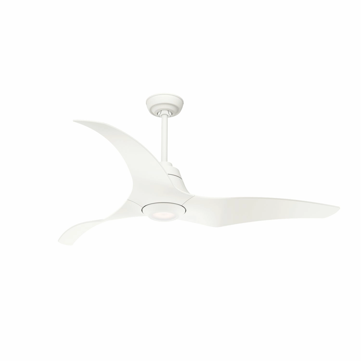 Stingray 60"Ceiling Fan Matte White home fans with built-in timer settings