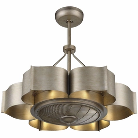Stockholm 6-Light Fan D'Lier efficient ceiling fans for home cooling