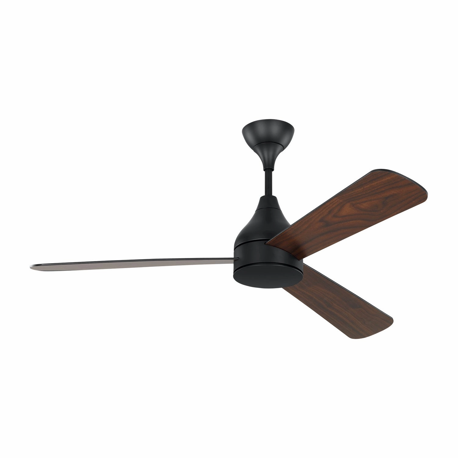 Streaming 52"Ceiling Fan Midnight Black