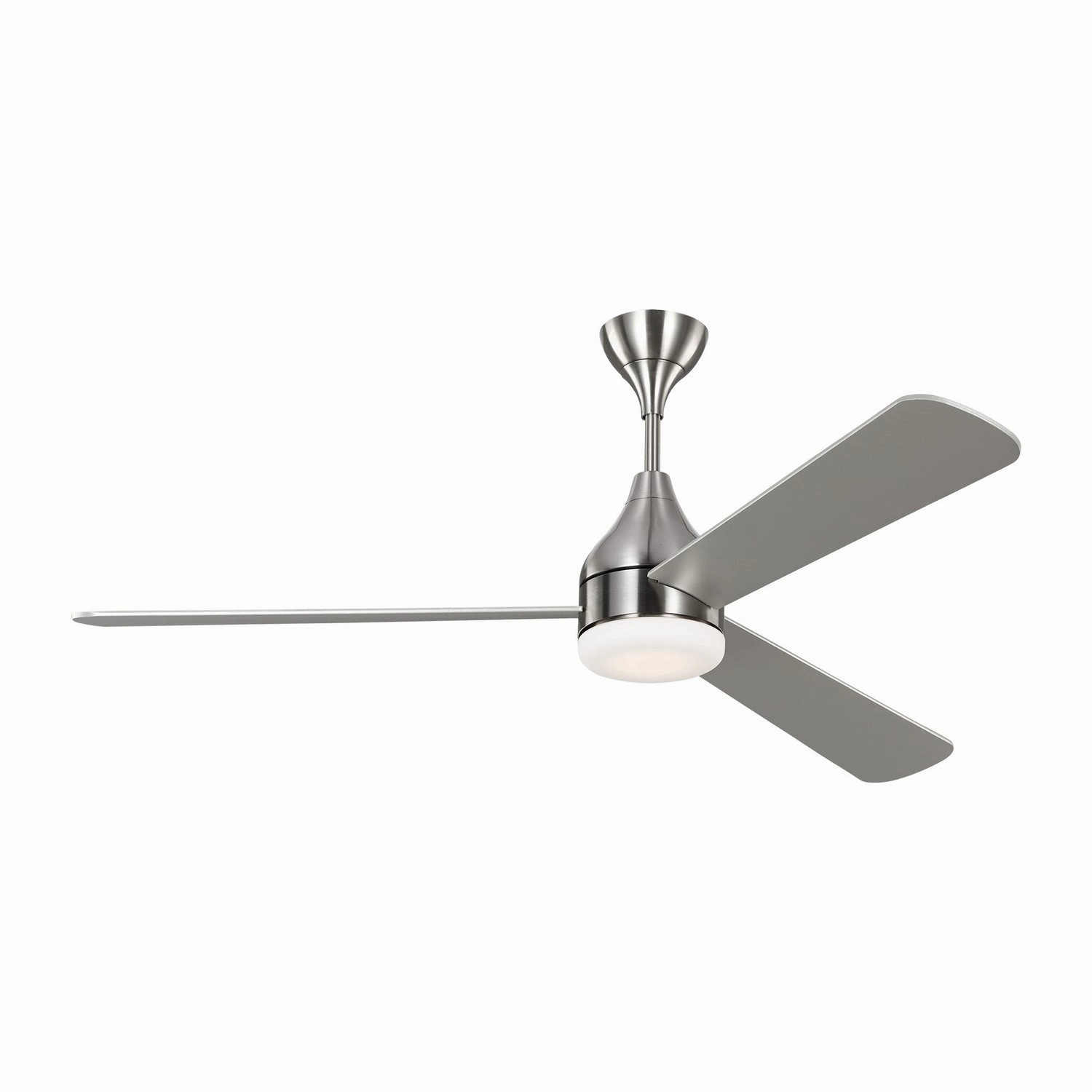 Streaming 60"Ceiling Fan Brushed Steel