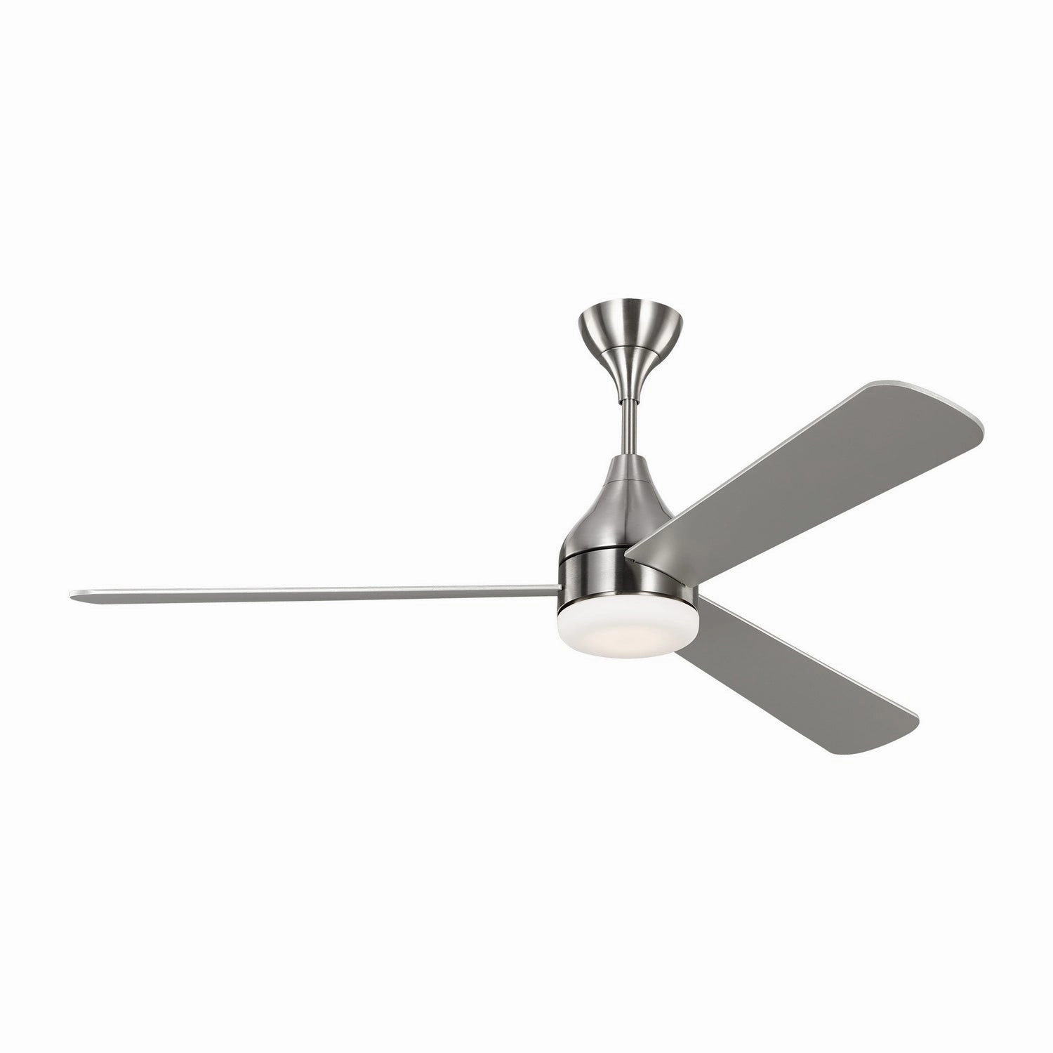Streaming 60"Ceiling Fan Brushed Steel