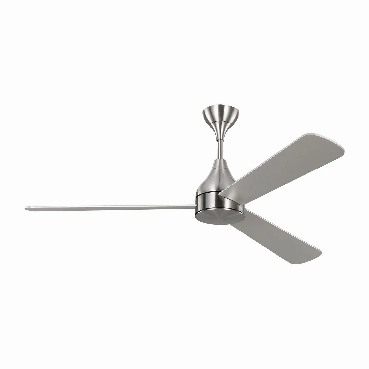 Streaming 60"Ceiling Fan Brushed Steel