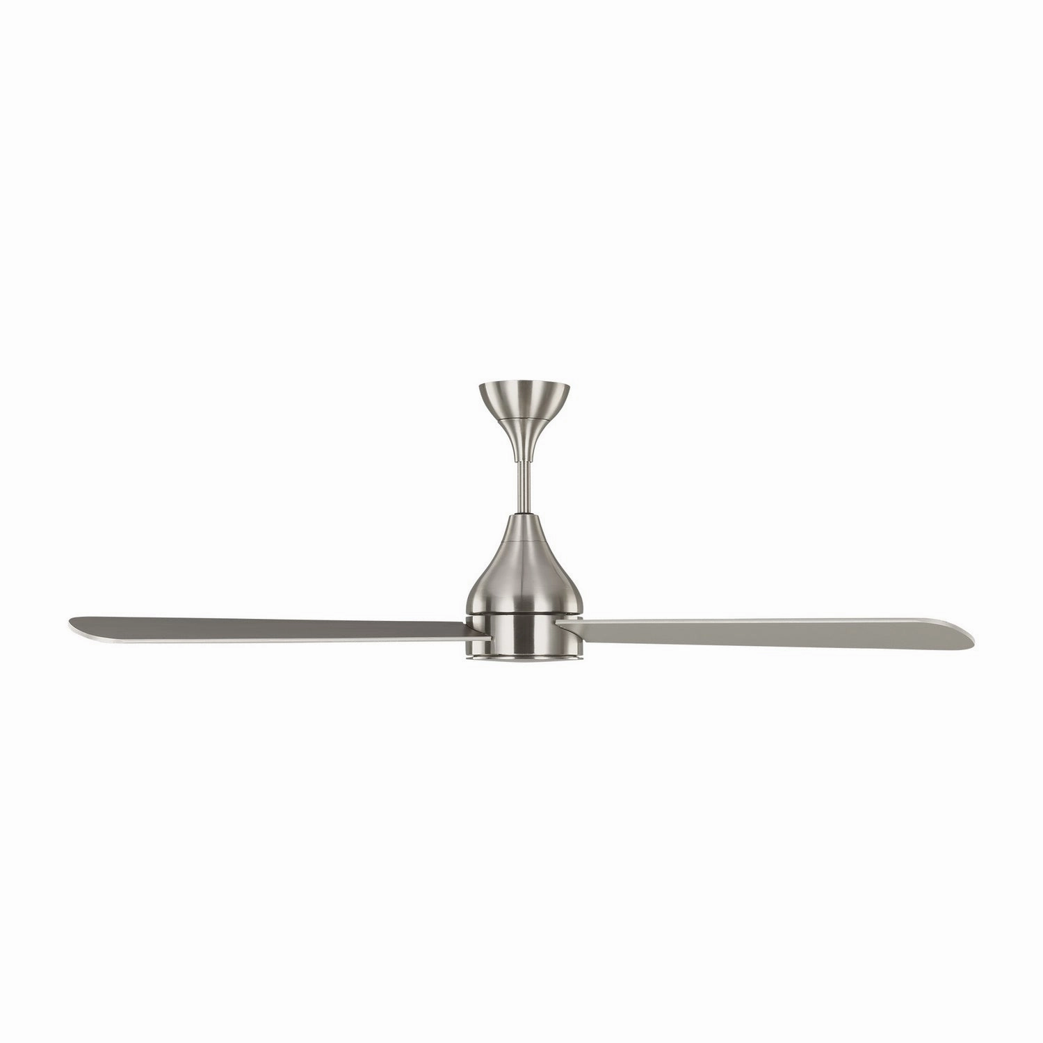 Streaming 60"Ceiling Fan Brushed Steel