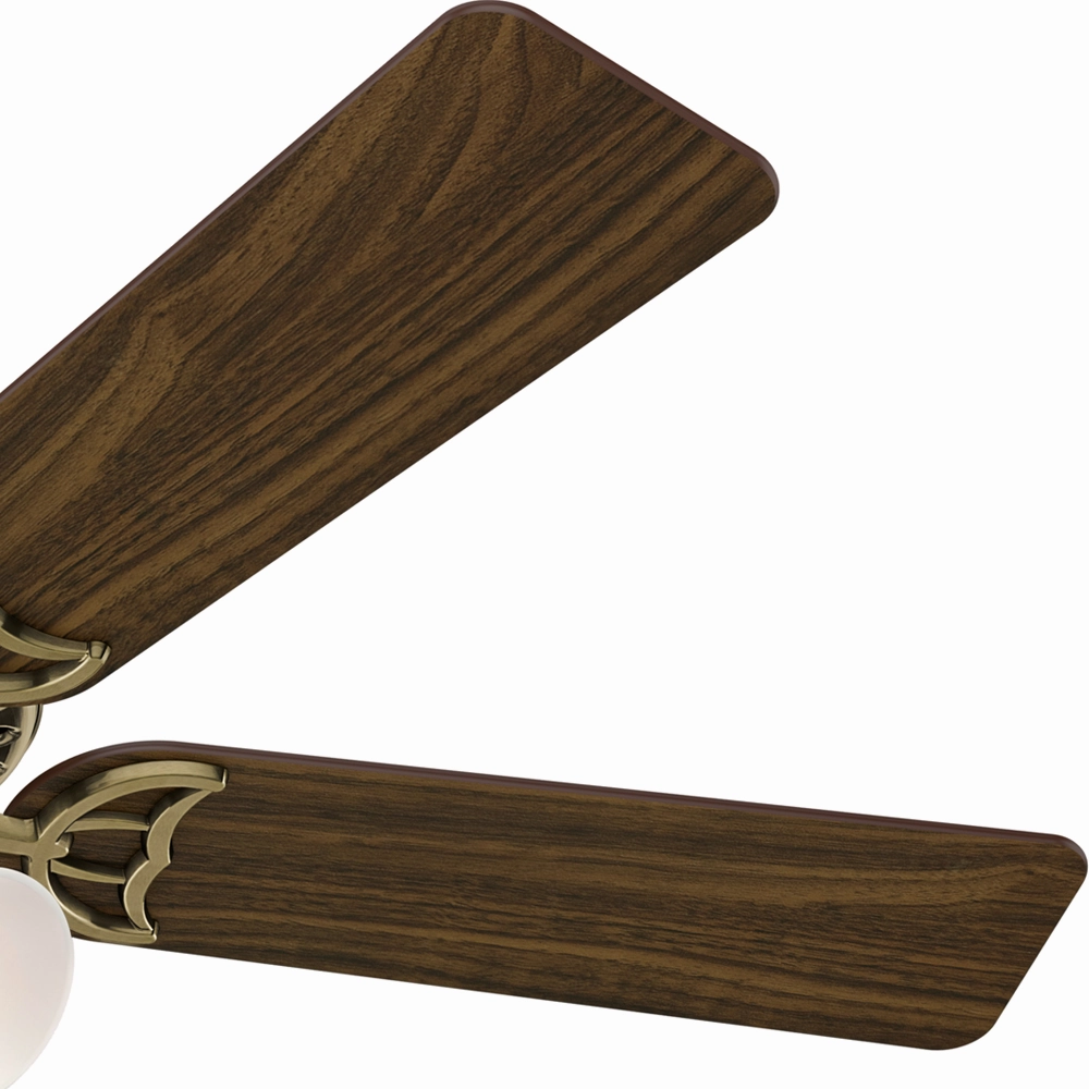 Studio Series 52"Ceiling Fan Antique Brass